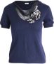 Moschino Pre-Owned Pre-owned Wool tops Blauw Dames - Thumbnail 1