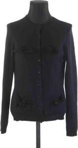 Moschino Pre-Owned Pre-owned Wool tops Zwart Dames