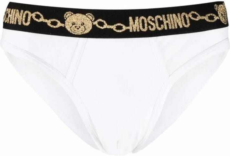 Moschino Premium Herenondergoed Upgrade Jouw Garderobe White Heren