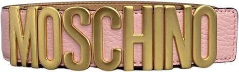 Moschino Luxe Touch Riem Pink Dames