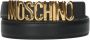 Moschino Riem met logogesp Zwart - Thumbnail 2