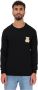 Moschino Zwart Teddybeer Geborduurd Sweatshirt Black Heren - Thumbnail 1