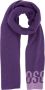 Moschino Winter Sjaal Stijlvol en Warm Purple Dames - Thumbnail 1