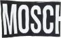 Moschino Maxi Logo Bicolor Sjaal Black Dames - Thumbnail 1