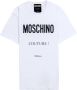 Moschino Stijlvolle T-shirts voor Mannen en Vrouwen White Heren - Thumbnail 5