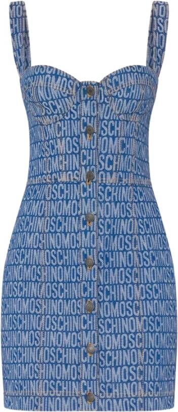 Moschino Short Dresses Blauw Dames