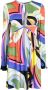 Moschino Prachtige Jurk met Diepe Halslijn Multicolor Dames - Thumbnail 1
