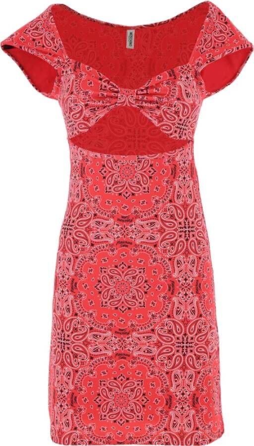 Moschino Summer Dresses Rood Dames