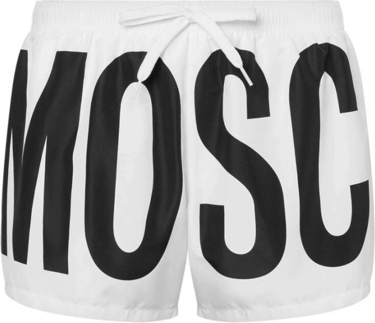 Moschino Short Shorts Wit Heren