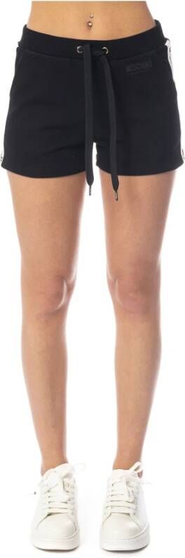 Moschino Dames Shorts Model A68844409 Katoen Black Dames