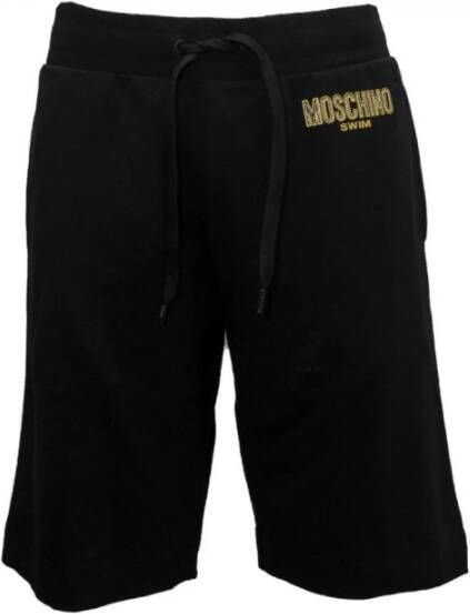 Moschino Korte shorts Zwart Heren