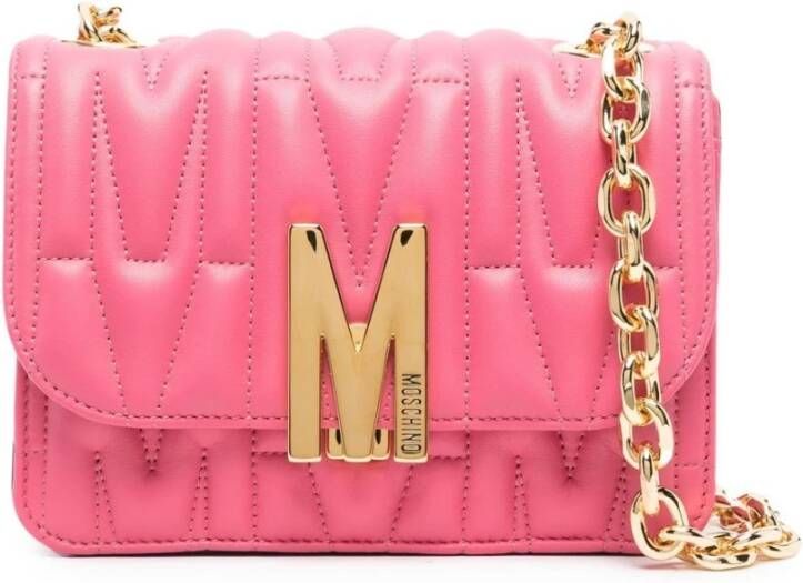 Moschino Shoulder Bags Roze Dames