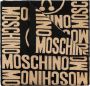 Moschino Logo Multikleur Wollen Sjaal Black Dames - Thumbnail 1