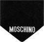 Moschino Sjaal met logo Zwart Unisex - Thumbnail 1