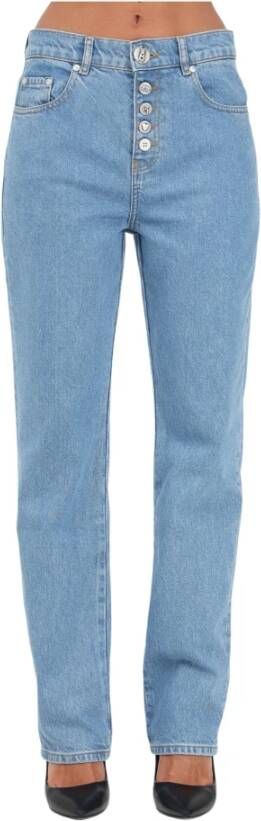 Moschino Skinny Jeans Blauw Dames