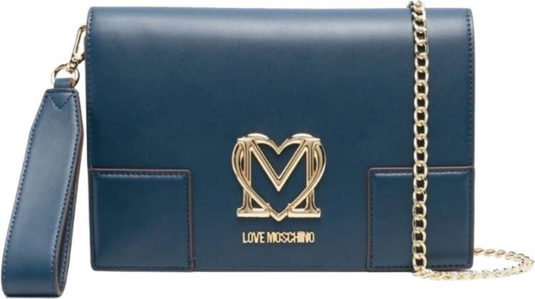 Love Moschino Clutches Borsa Craftsman Pu in blue
