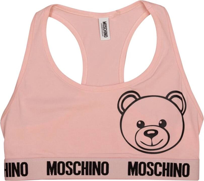 Moschino Sleeveless Tops Roze Dames