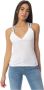 Moschino Elegante Mouwloze Top voor Vrouwen White Dames - Thumbnail 3