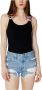 Moschino Katoenen Bodysuits Collectie Lente Zomer Vrouwen Black Dames - Thumbnail 3