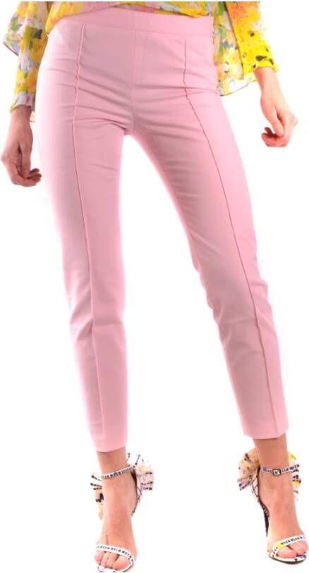 Moschino Slim-fit broek Roze Dames