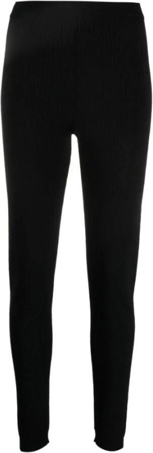 Moschino Slim-fit Trousers Zwart Dames