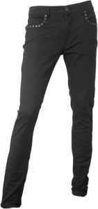 Moschino Slimfit-jeans Zwart Heren