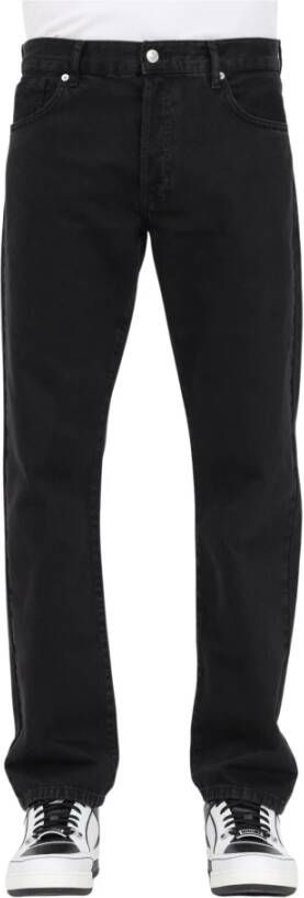 Moschino Slimfit-jeans Zwart Heren