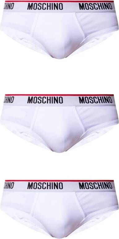 Moschino Moderne Comfort Briefs Pakket White Heren
