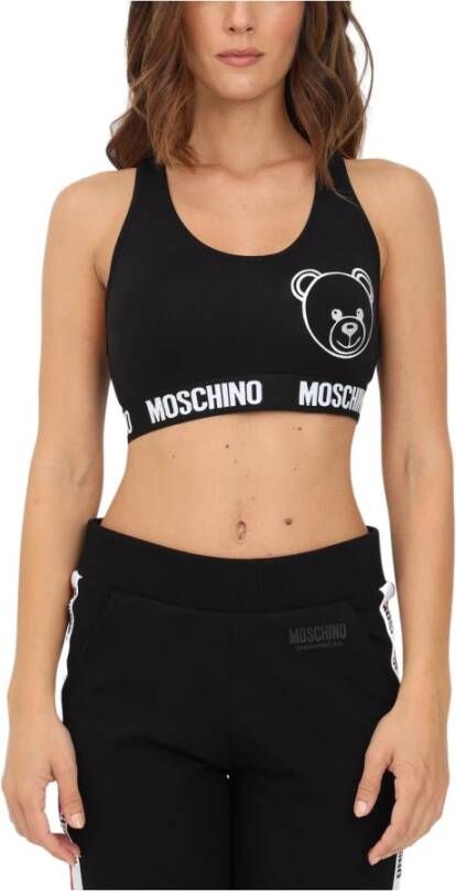 Moschino Sport BH`er til træning Zwart Dames