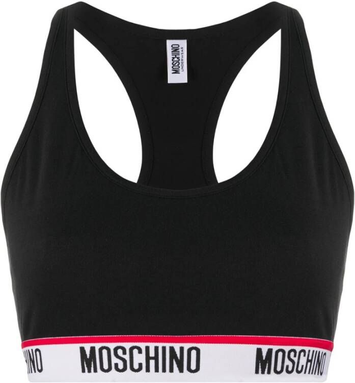 Moschino Sport BH`er til træning Zwart Dames