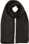 Moschino Estola Winter Sjaal Black Dames - Thumbnail 1