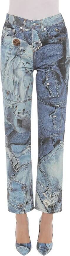 Moschino Straight Jeans Meerkleurig Dames
