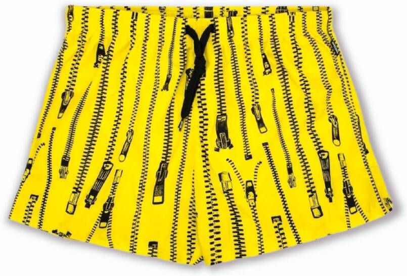 Moschino Strandkleding Collectie Yellow Heren