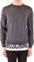 Moschino Klassieke Paarse Gebreide Trui Gray Heren - Thumbnail 1