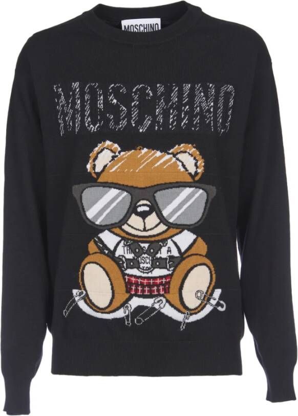Moschino Sweater Ea093155081555 Zwart Dames
