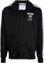 Moschino Stijlvolle Zwarte Logo Zip-Through Sweatshirt Black Heren - Thumbnail 1