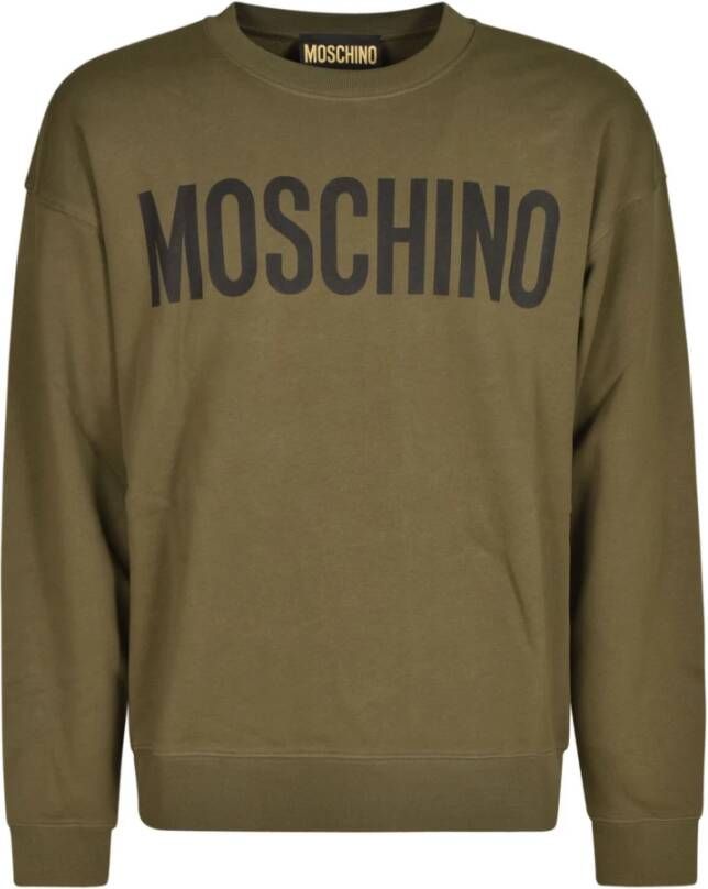 Moschino Sweaters Groen Heren