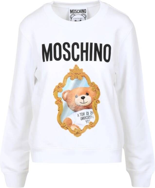 Moschino Sweaters White Wit Dames