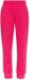Moschino Sweatpants met logo Roze Dames - Thumbnail 1