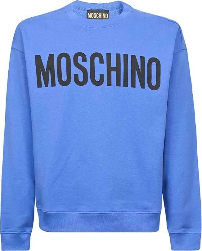Moschino Stijlvolle Trainingsshirt Blue Heren