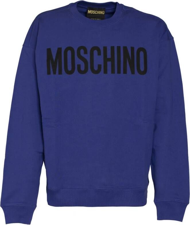 Moschino SweatShirt Blauw Heren
