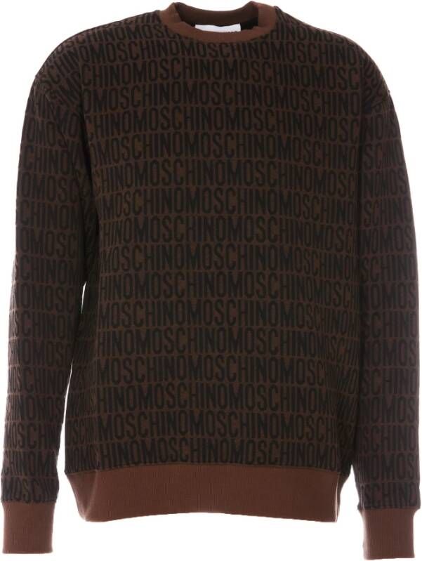 Moschino SweatShirt Bruin Heren