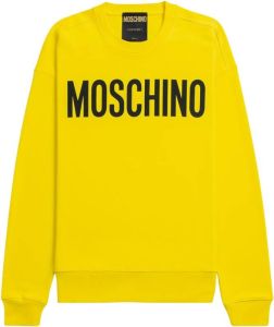 Moschino Sweatshirt Geel Heren