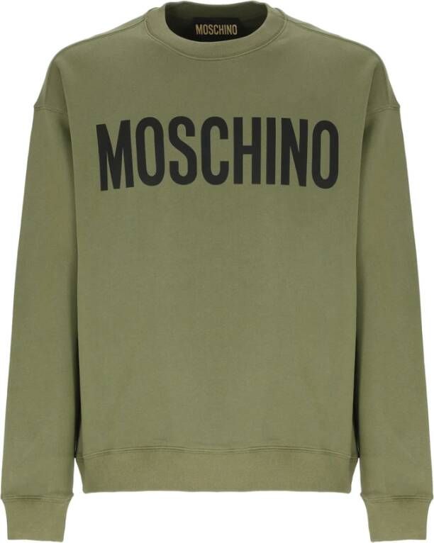 Moschino Stijlvolle Sweaters voor Mannen en Vrouwen Green Heren