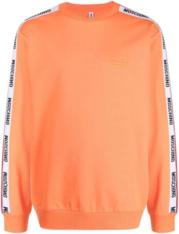 Moschino Sweatshirt Oranje Heren