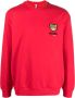 Moschino Rode Pail Innerlijke New Bear Sweatshirt Red - Thumbnail 1