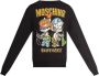 Moschino Sweatshirt The FlintstonessMiley Zwart Dames - Thumbnail 2