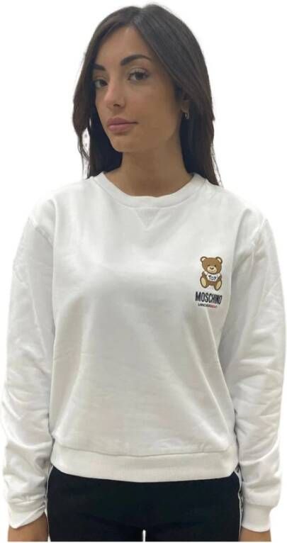 Moschino Sweatshirt Wit Dames
