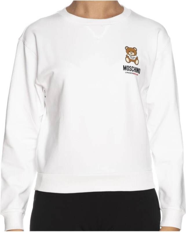 Moschino SweatShirt Wit Dames