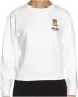 Moschino Katoenen sweatshirt met logo print White Dames - Thumbnail 3